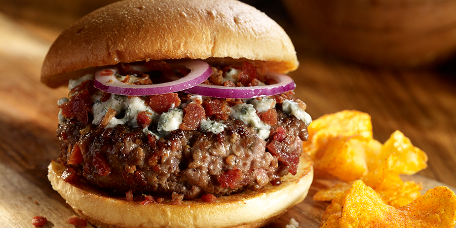 Bacon Blue Cheese Burger